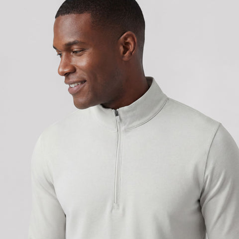 Clubhouse Range Quarter-Zip -- Vapor Gray