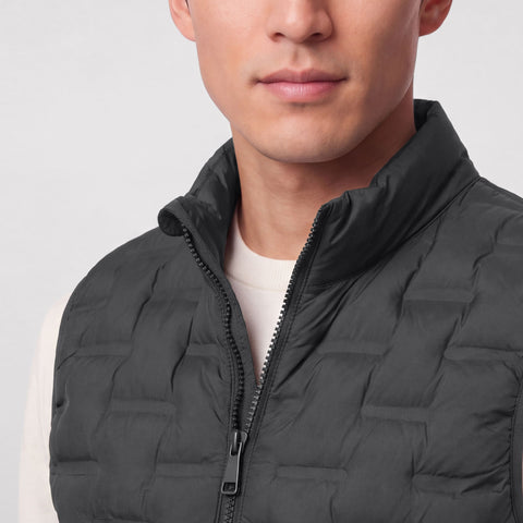 Drive Quilted Vest -- Black
