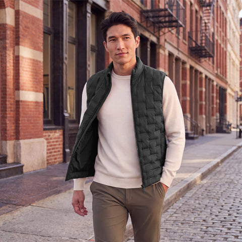 Drive Quilted Vest -- Black