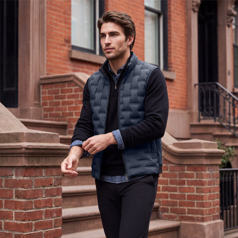 Drive Quilted Vest -- Deep Blue