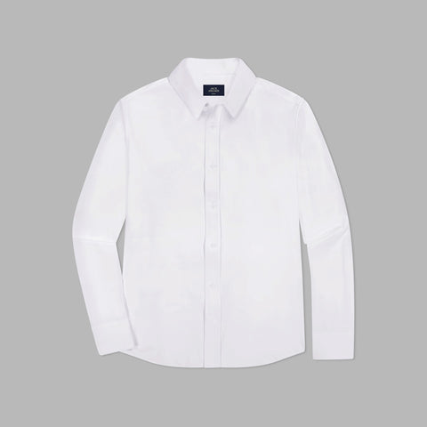 Everywear Shirt - Shorter Length -- True White