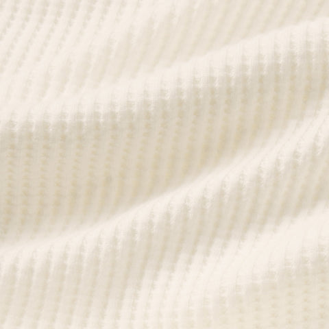 Foundry Waffle Henley -- Cream