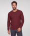 Foundry Waffle Henley -- Maroon