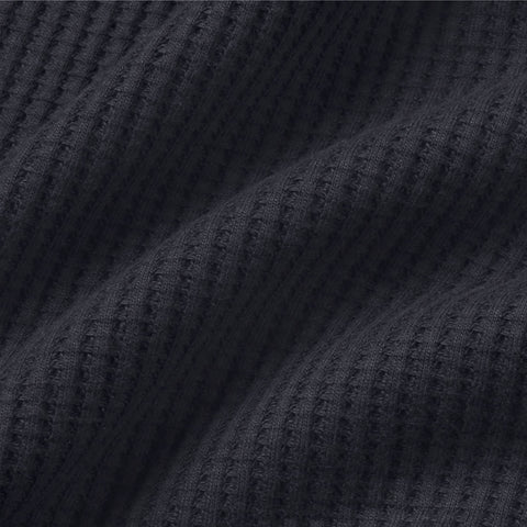 Foundry Waffle Henley -- Midnight