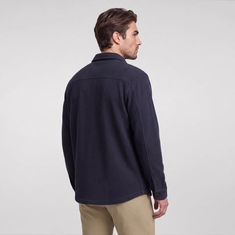 Foundry Waffle Overshirt -- Midnight