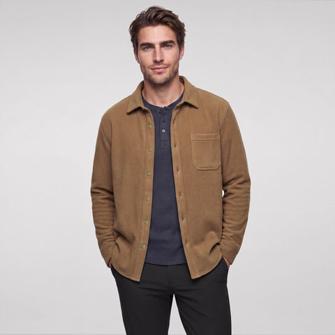 Nomad Shirt Jacket -- Toasted Coconut