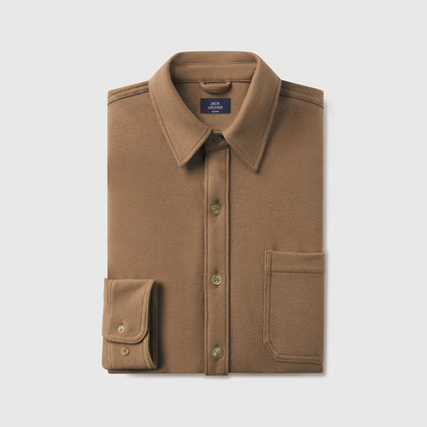 Nomad Shirt Jacket -- Toasted Coconut