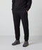 A man wearing the Sandwash Jogger in True Black, front view.