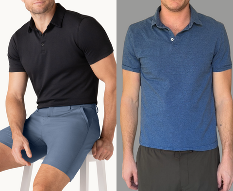 Wrinkle-free and fade-proof vs. Wrinkles & shrinking