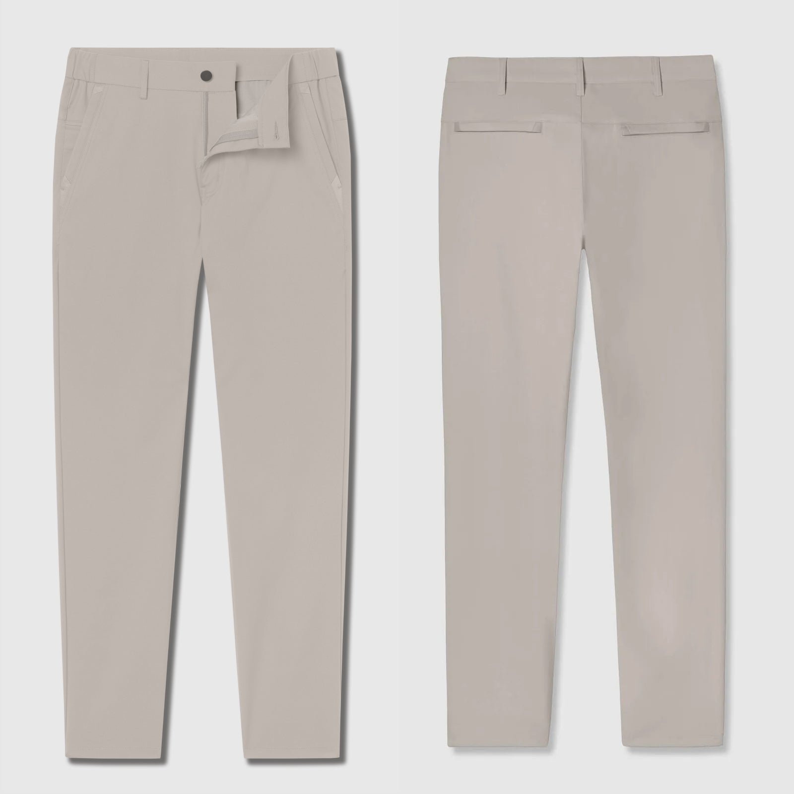 Jetsetter Slim Fit Tech Chino Pants in Stone – Jack Archer
