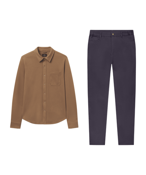 Nomad Shirt Jacket Toasted Coconut – Weekend outfit