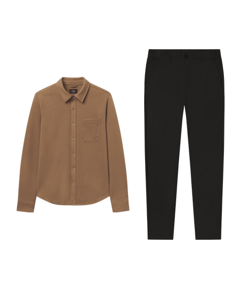 Nomad Shirt Jacket Toasted Coconut – Work outfit