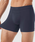 Jetsetter Boxer Brief with Zero-G pouch and horizontal fly in lightweight MicroModal fabric.