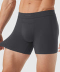 Jetsetter Boxer Briefs with supportive pouch, MicroModal fabric, and anti-odor technology.